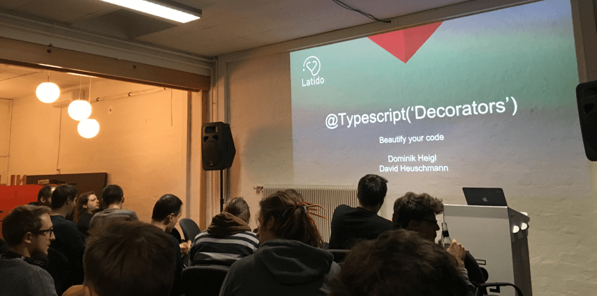 Latido pr├цsentiert bei Vienna JavaScript Meetup