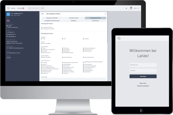 Arztsoftware Für Neurologen - Latido . Die Arztsoftware Der Nächsten ...